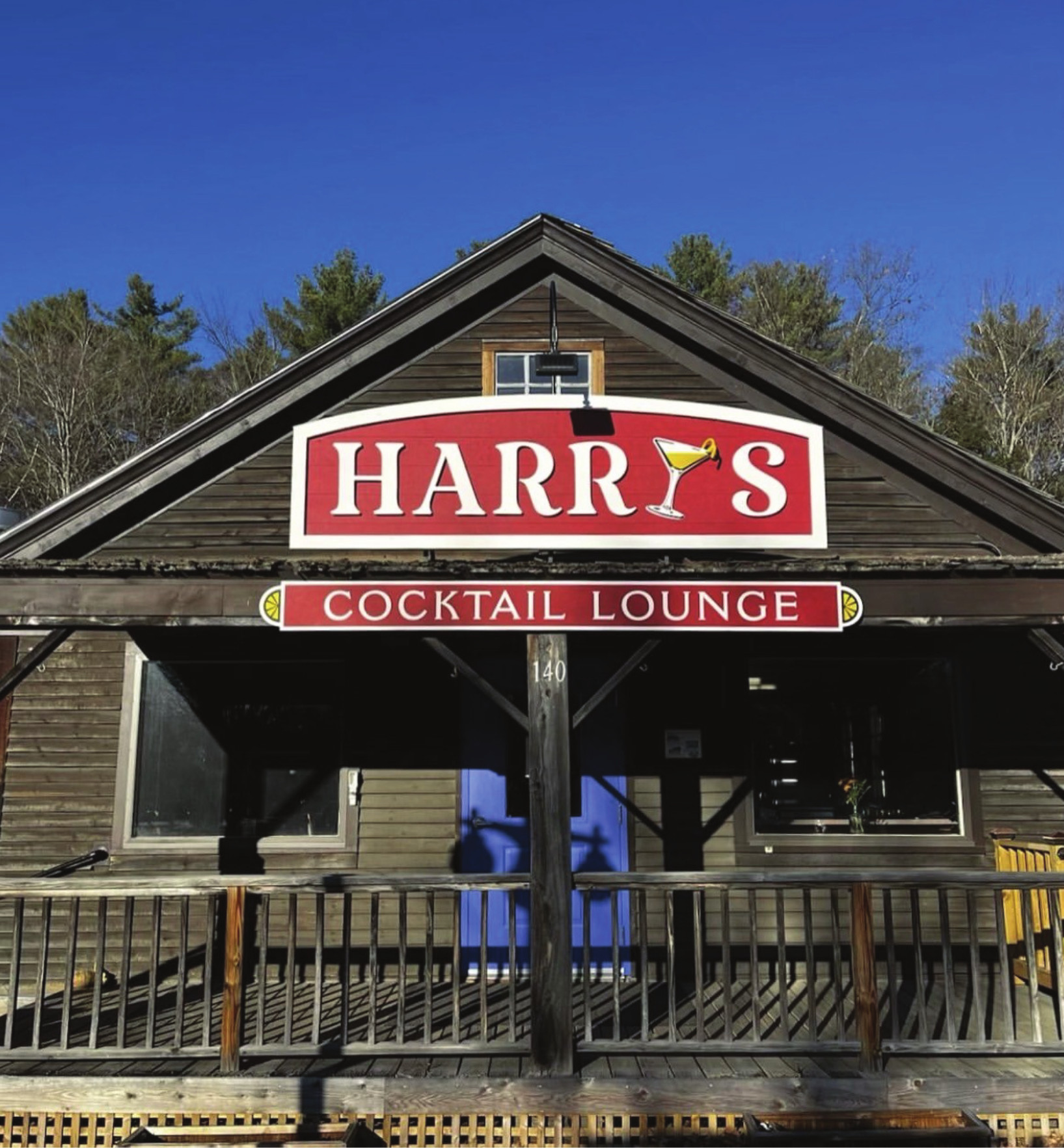 Harry's Cocktail Lounge sign