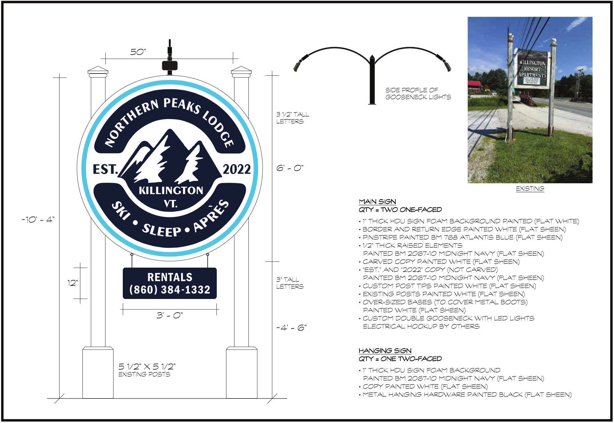 Northern Peaks Lodge layout